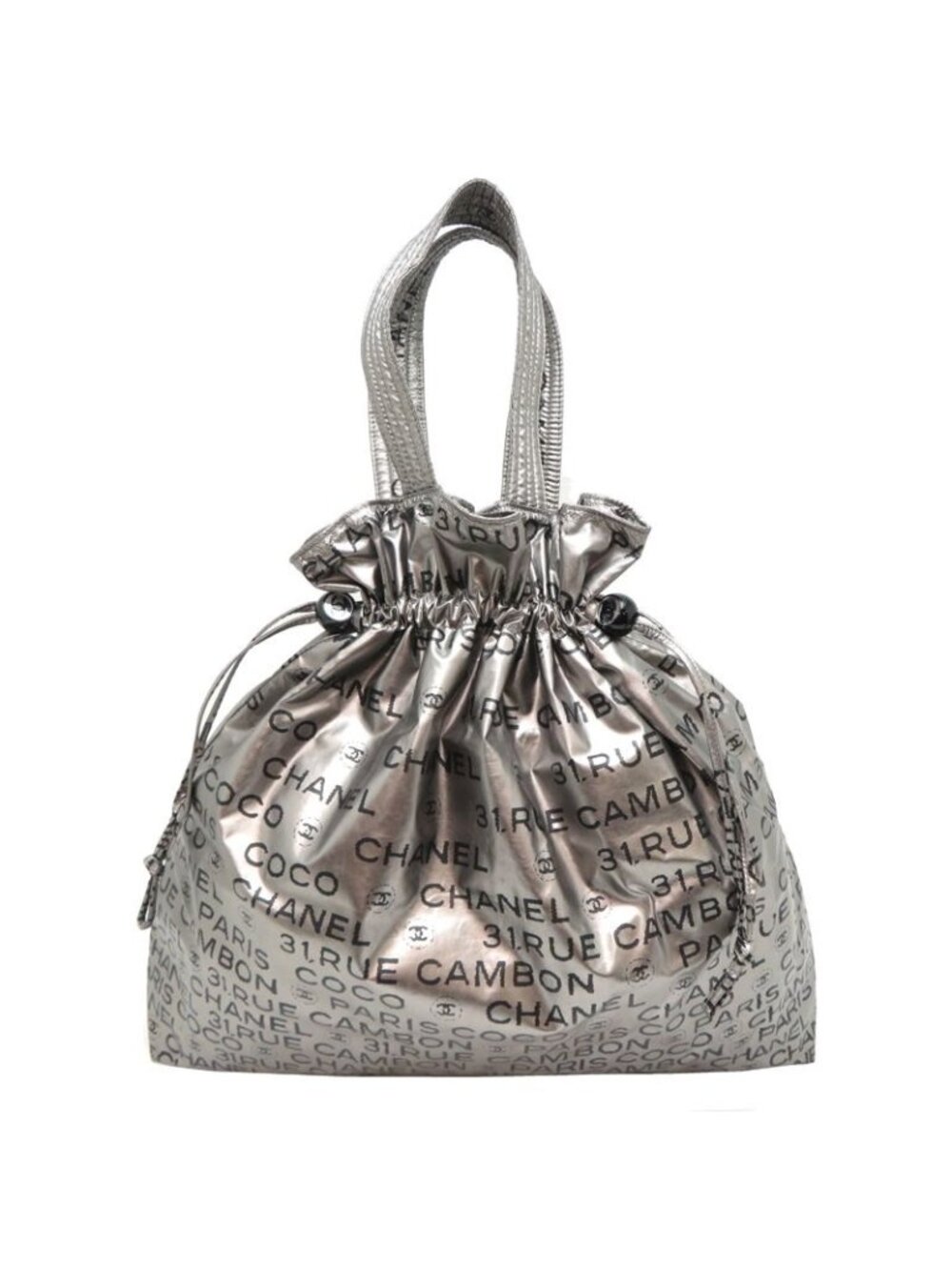 Chanel Tote Bag Silver